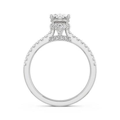 Timeless Oval Lab Grown Luxe Band