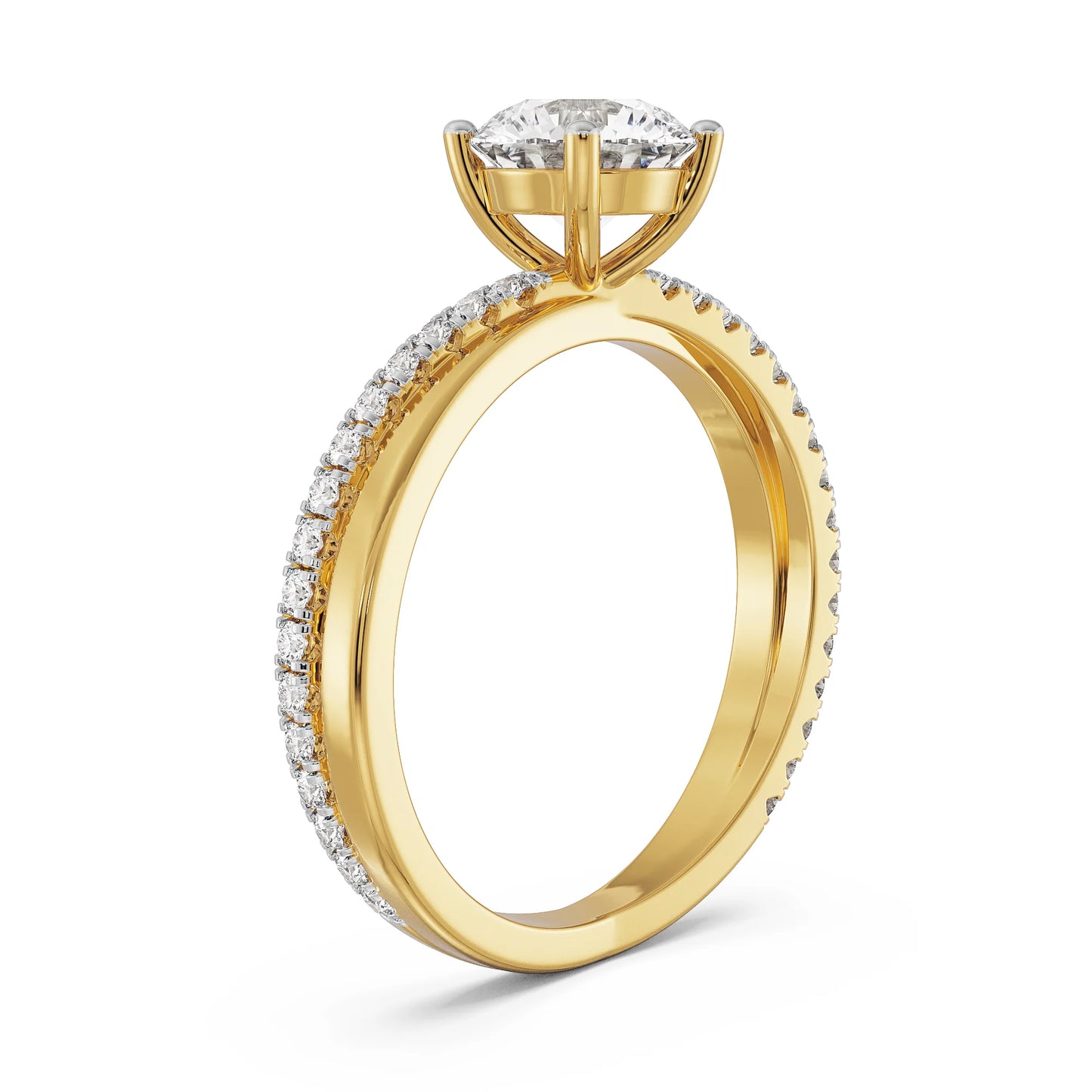 Crossover Lab Luxe Signature Engagement Ring