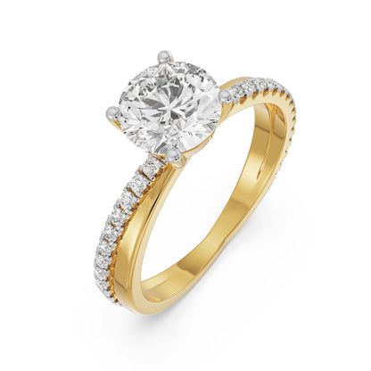 Crossover Lab Luxe Signature Engagement Ring