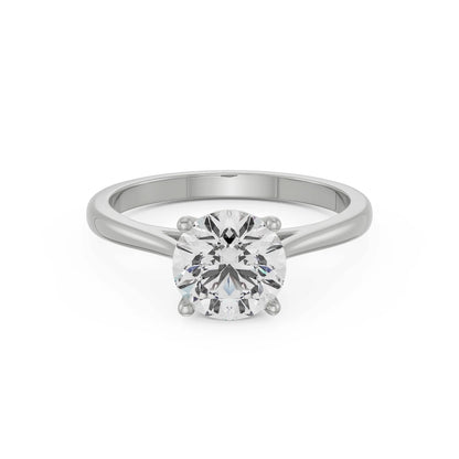 Circular Lab Grown Brilliant Engagement Ring