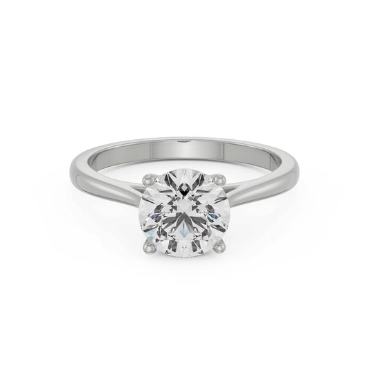 Circular Lab Grown Brilliant Engagement Ring