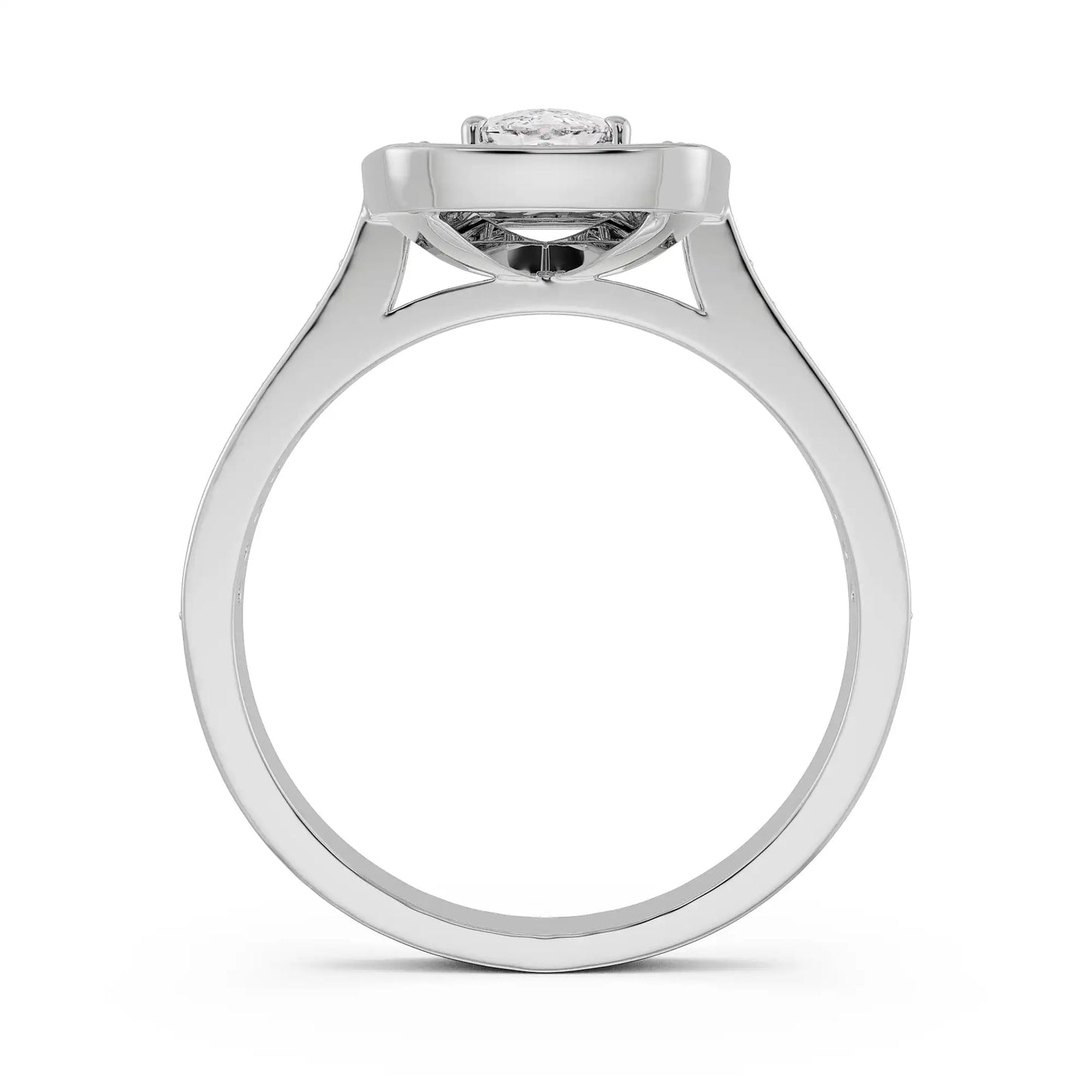 Cushion Halo Signature Lab Grown Brilliant Ring
