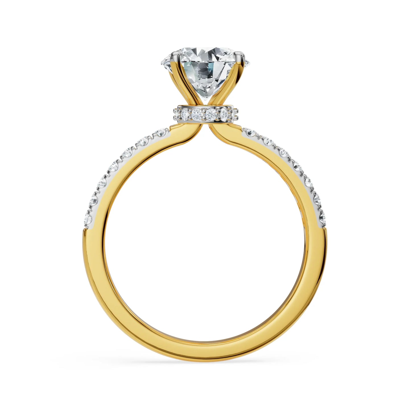 Jia Circular Brilliant Lab Grown Brilliant Ring