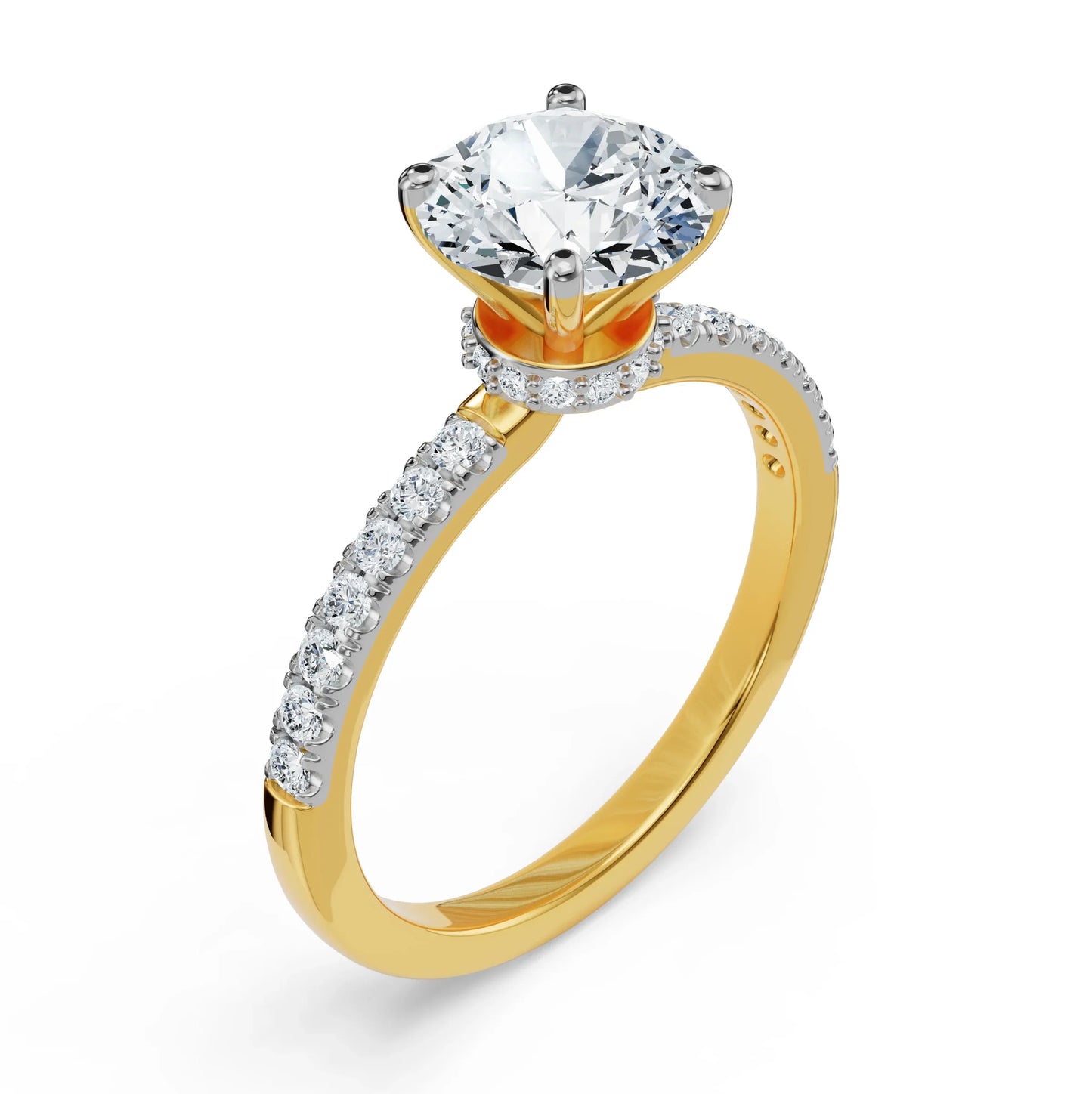 Jia Circular Brilliant Lab Grown Brilliant Ring