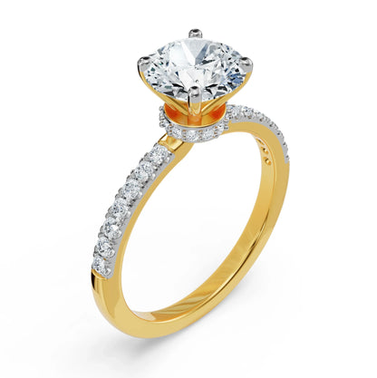 Jia Circular Brilliant Lab Grown Brilliant Ring