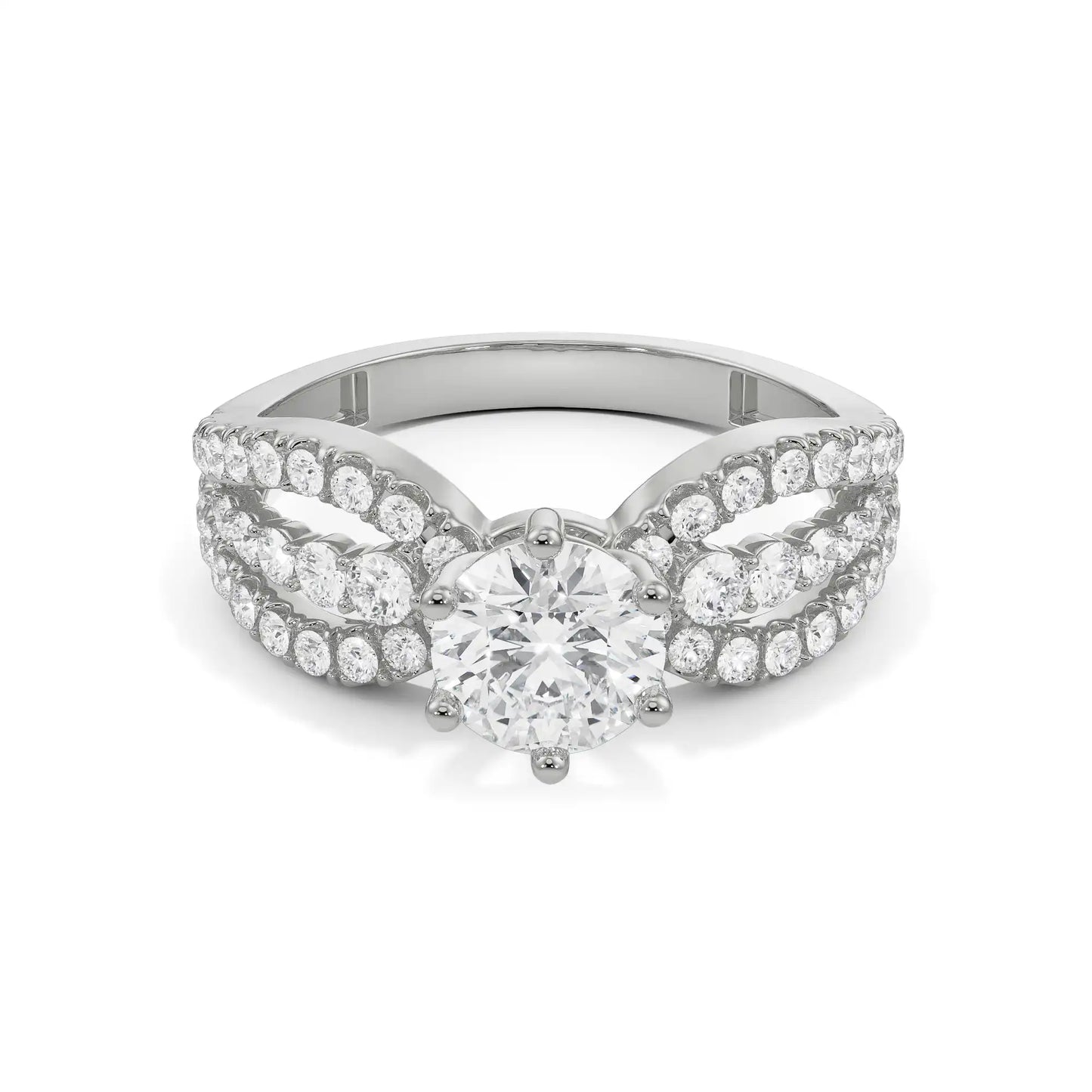 Queen Iconic Lab Grown Radiant Ring