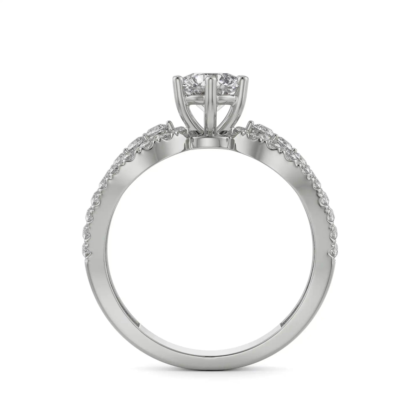 Queen Iconic Lab Grown Radiant Ring