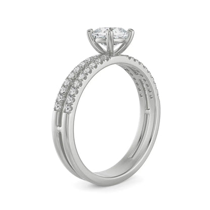 Sparkling Rachel Lab-Grown Luxe Circle Ring