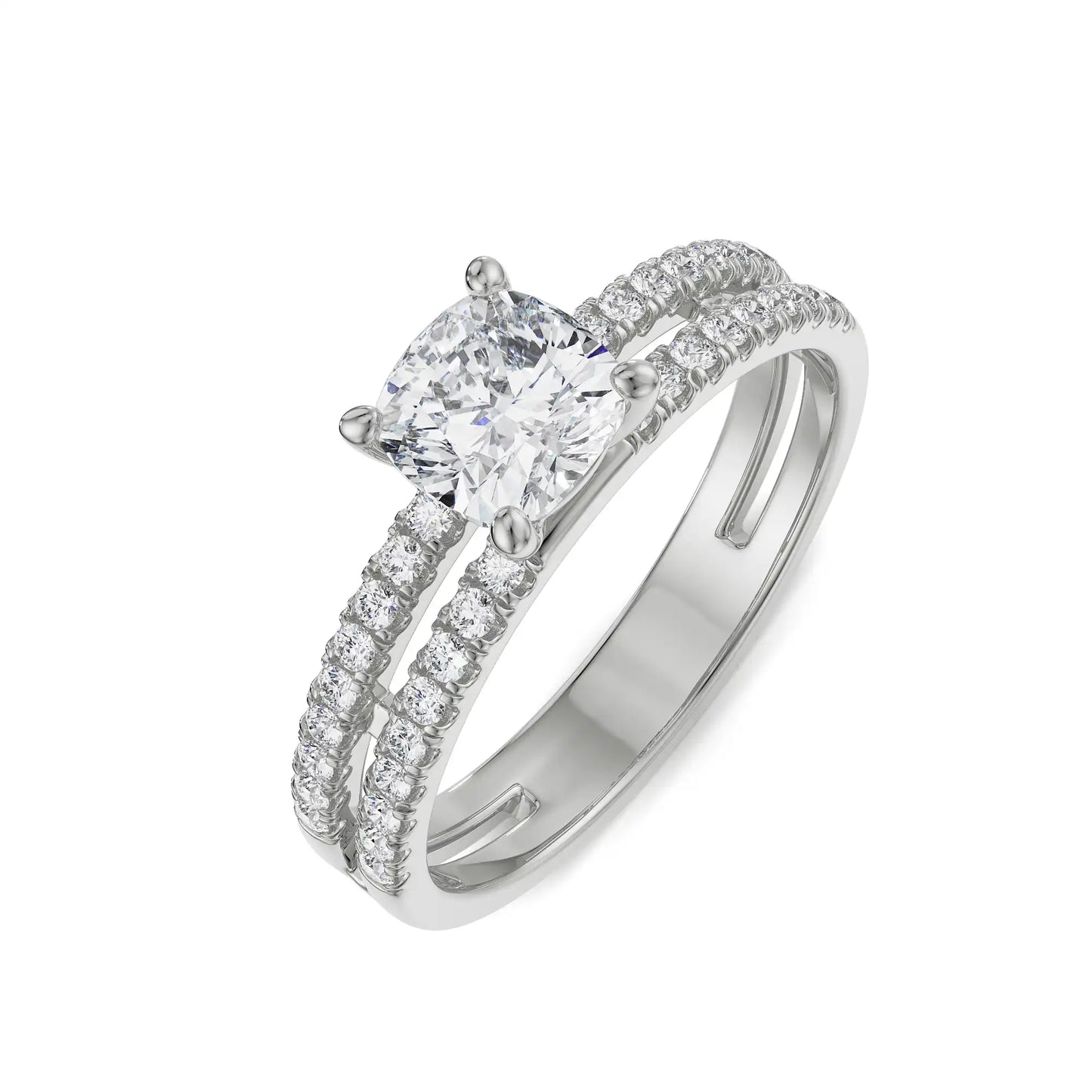 Sparkling Rachel Lab-Grown Luxe Circle Ring