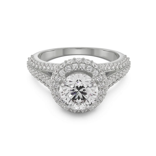 Royal Lab Grown Brilliant Halo Circle