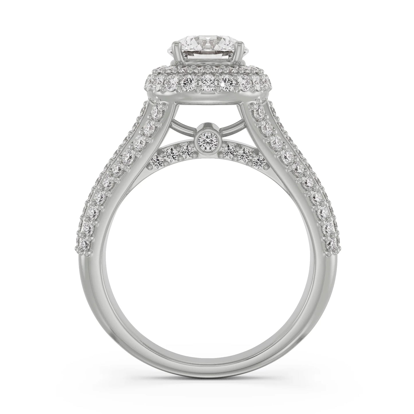 Royal Lab Grown Brilliant Halo Circle