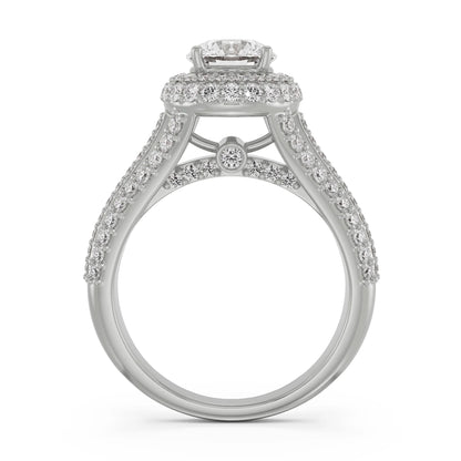 Royal Lab Grown Brilliant Halo Circle