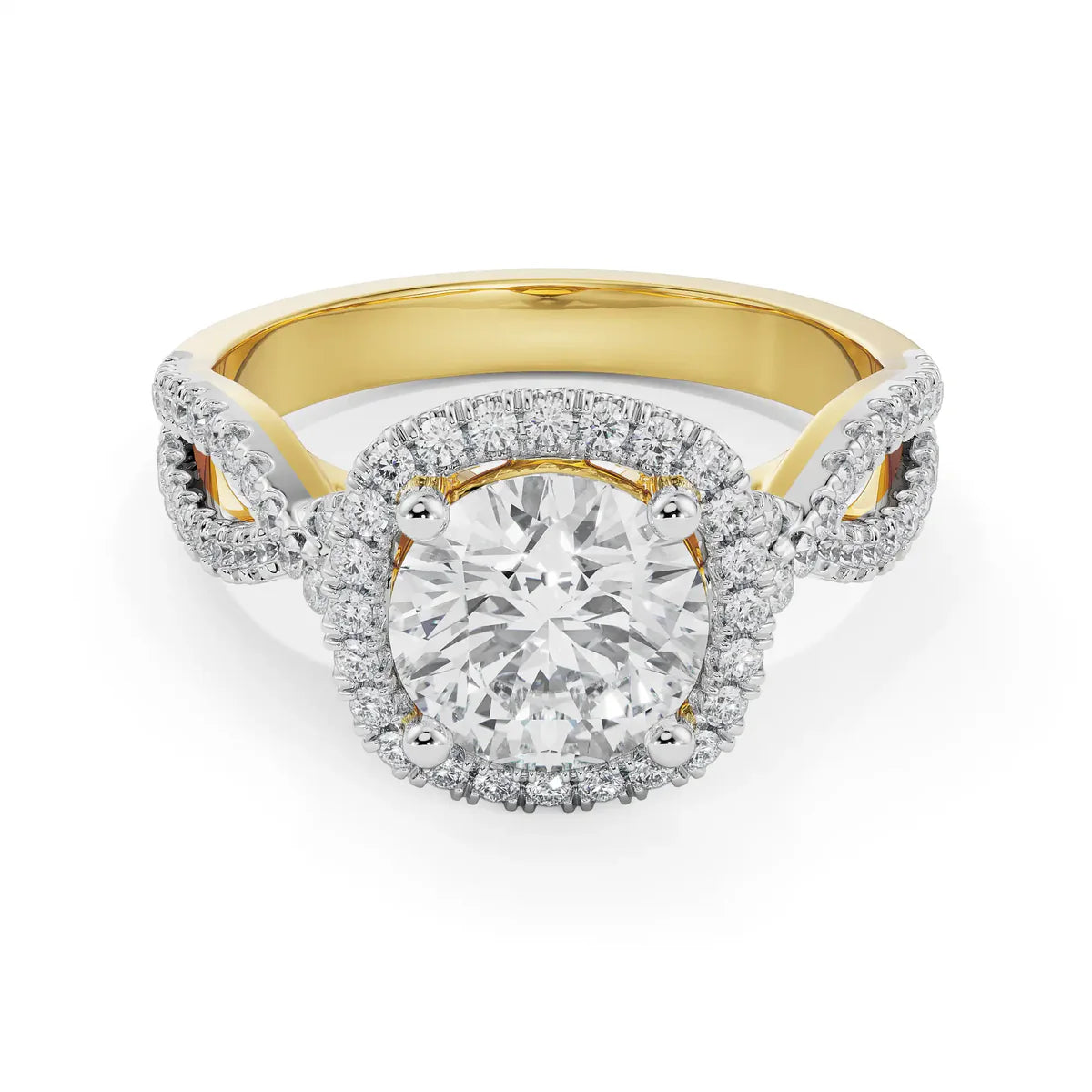 Katie Circular Lab Grown Luxe Ring