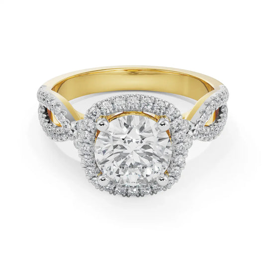 Katie Circular Lab Grown Luxe Ring