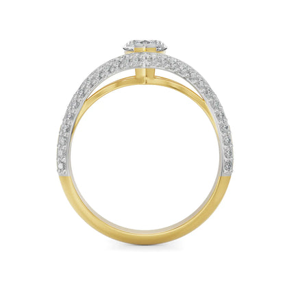 Marquise Cut Lab Grown Brilliant Bridal Circle