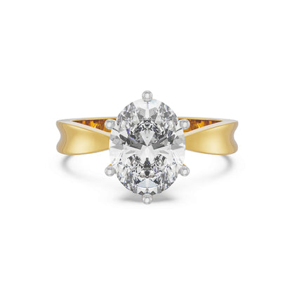 Oval Iconic Engagement Band