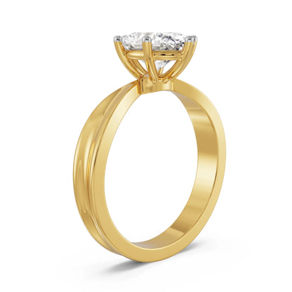 Oval Iconic Engagement Band