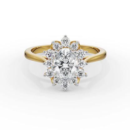 Royal Oval Cut Lab Grown Brilliant Circle