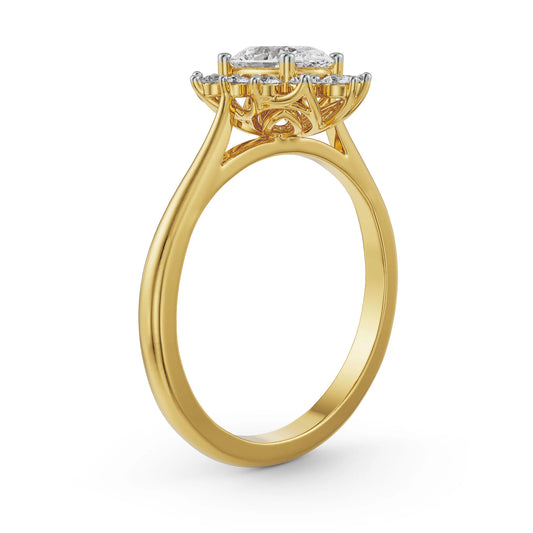 Royal Oval Cut Lab Grown Brilliant Circle