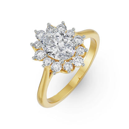 Royal Oval Cut Lab Grown Brilliant Circle