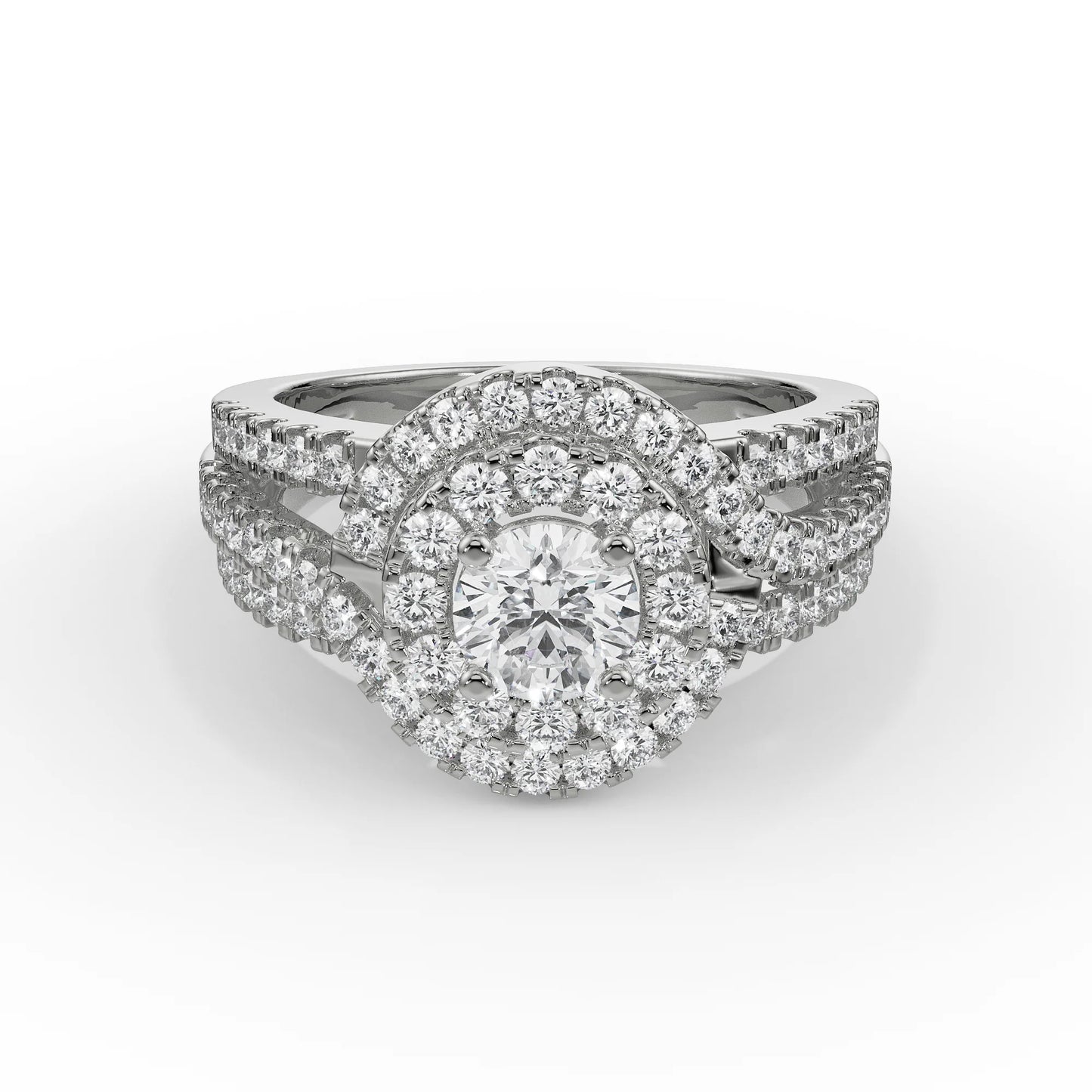 Duo Halo Lab Radiant Engagement Band