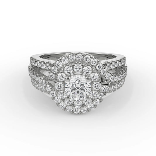 Duo Halo Lab Radiant Engagement Band