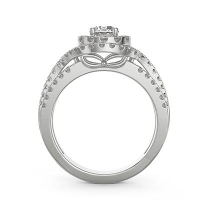 Duo Halo Lab Radiant Engagement Band