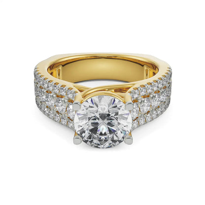 Lab Grown Brilliant Iconic Band Engagement Ring