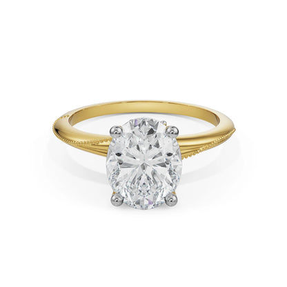 Twisted Garland Lab Grown Diamond Ring