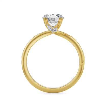 Twisted Garland Lab Grown Diamond Ring