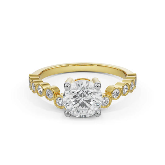 Rufus Circular Lab Grown Brilliant Ring