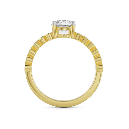 Rufus Circular Lab Grown Brilliant Ring