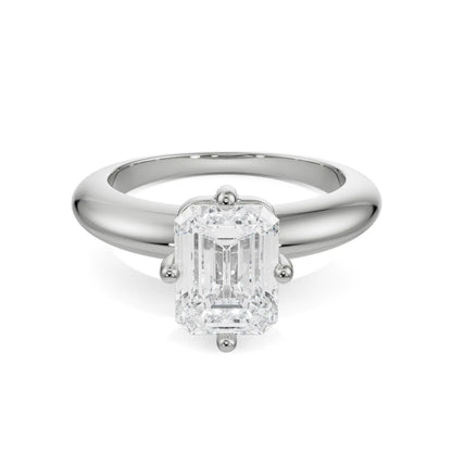 Regular Emerald Lab Grown Luxe Band