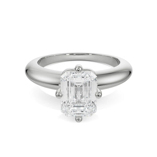 Regular Emerald Lab Grown Luxe Band