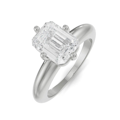 Regular Emerald Lab Grown Luxe Band