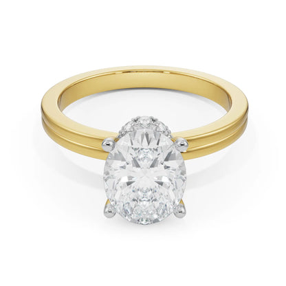 Nova Oval Lab Radiant Iconic Ring