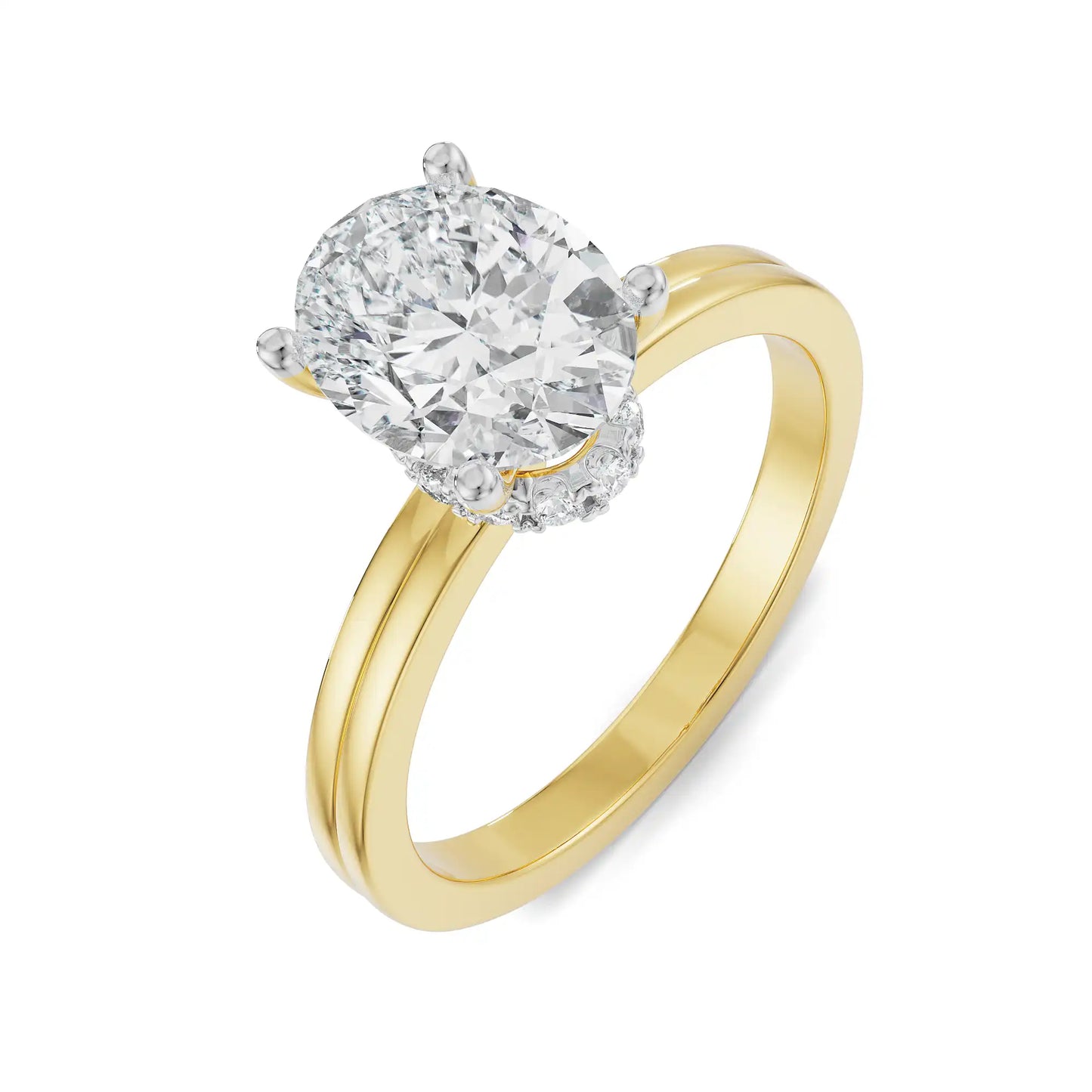 Nova Oval Lab Radiant Iconic Ring