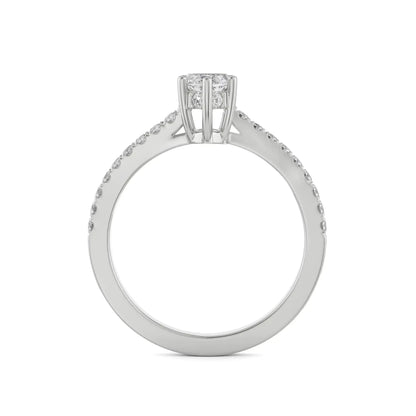 Sage Marquise Lab Luxe Engagement Circle