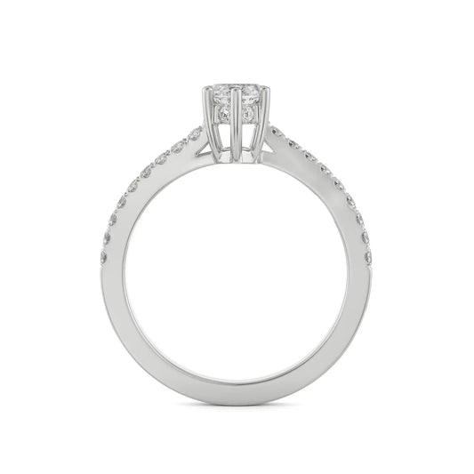 Sage Marquise Lab Luxe Engagement Circle