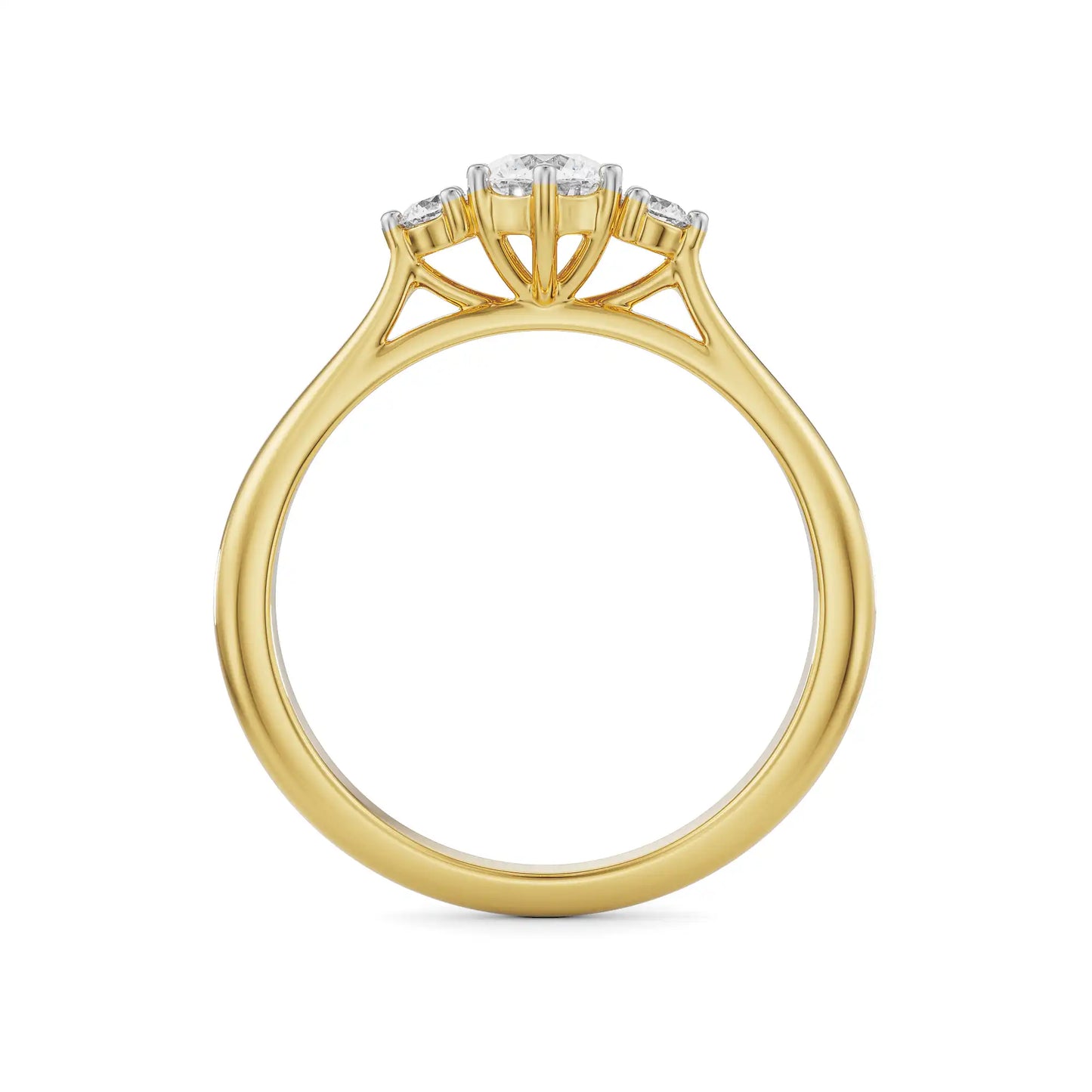 Melissa Tri Lab Luxe Engagement Band