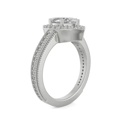 Majestic Marquise Lab Luxe Engagement Circle