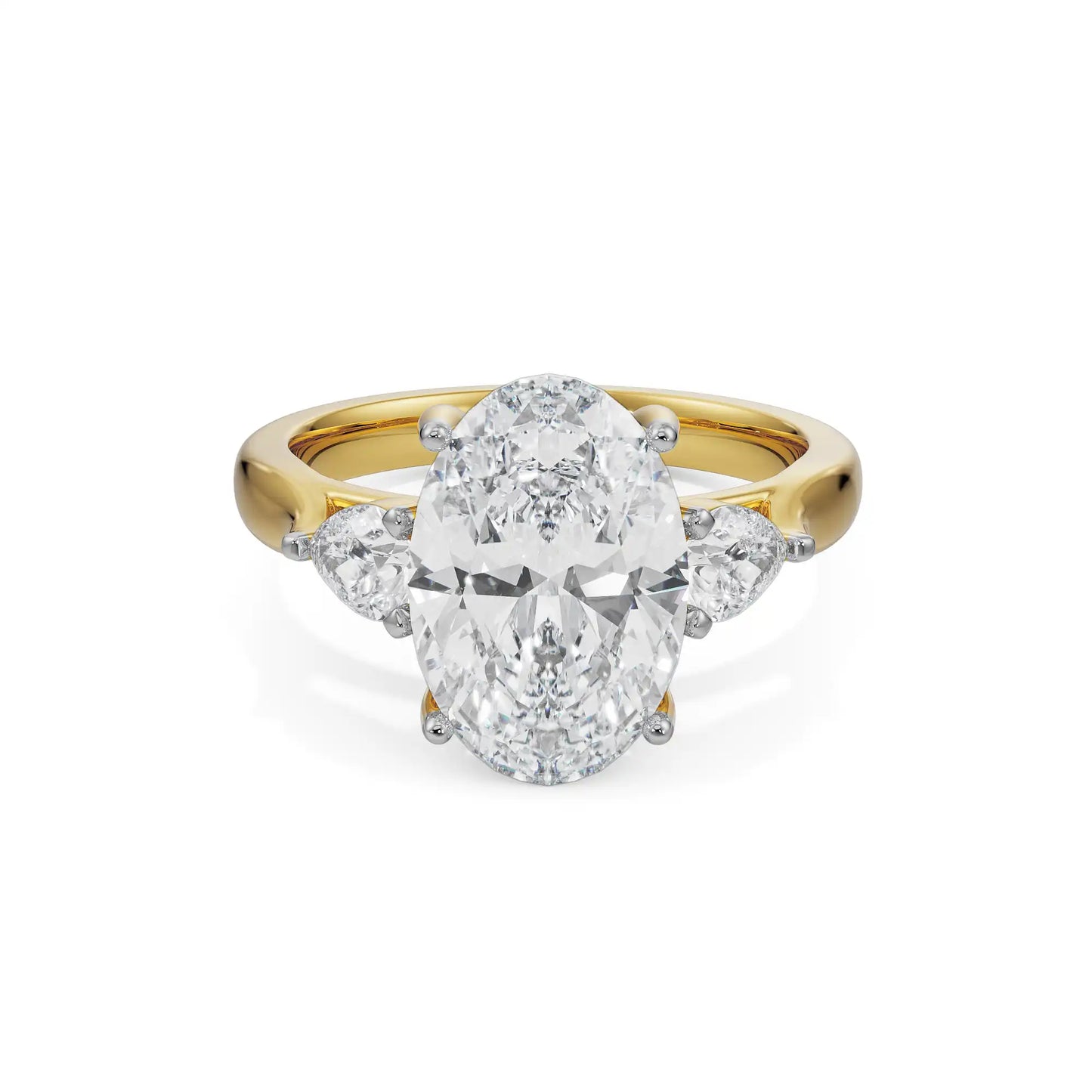 Tri Signature Lab Grown Brilliant Ring