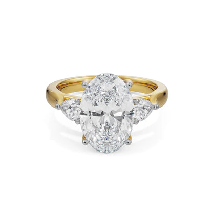 Tri Signature Lab Grown Brilliant Ring