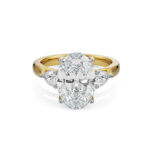 Tri Signature Lab Grown Brilliant Ring