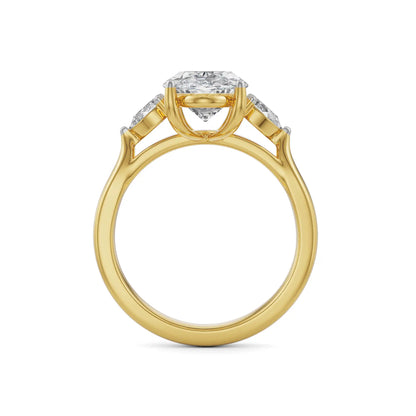 Tri Signature Lab Grown Brilliant Ring
