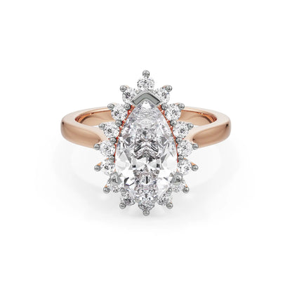 Regal Pear Lab Radiant Engagement Circle