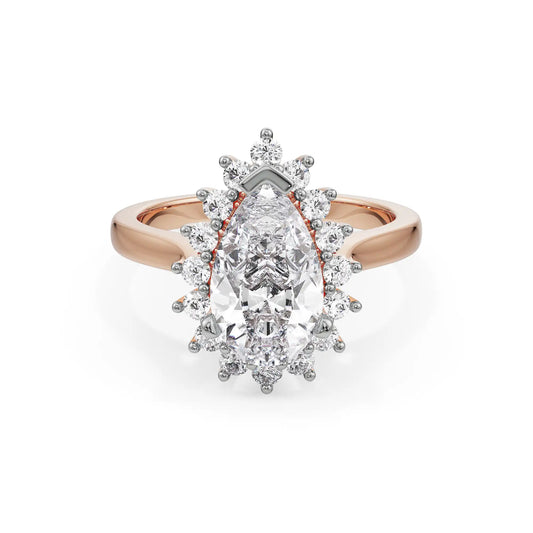 Regal Pear Lab Radiant Engagement Circle