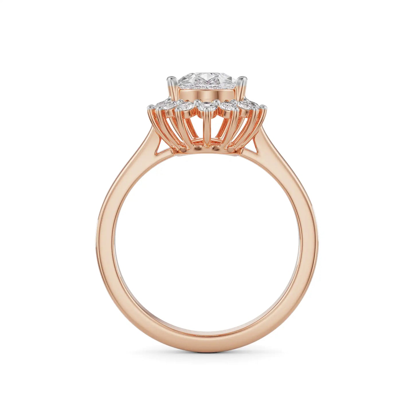 Regal Pear Lab Radiant Engagement Circle