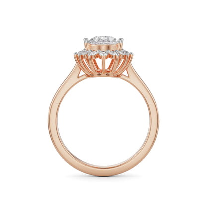 Regal Pear Lab Radiant Engagement Circle