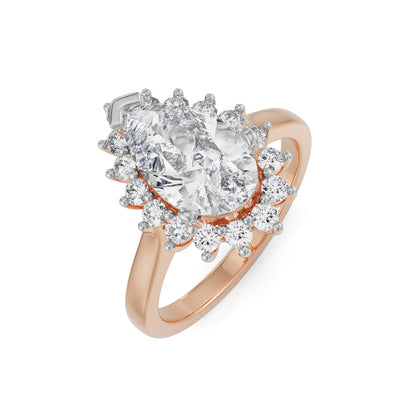 Regal Pear Lab Radiant Engagement Circle